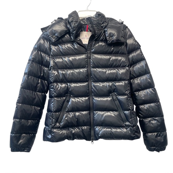NWOT Moncler Bady Water Resistant Black Puffer Jacket size 0 - Picture 1 of 14